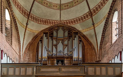 Die wunderbare Orgel im Meldorfer Dom